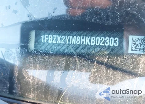 2017 Ford Transit T-350 from USA, damaged, VIN 1FBZX2YM8HKB02303